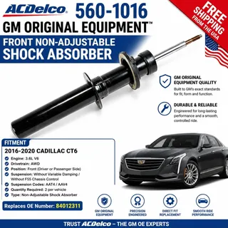 Photo of Genuine ACDelco 560-1016 GM OE Front Shock Absorber Cadillac CT6 2016-2020 AWD