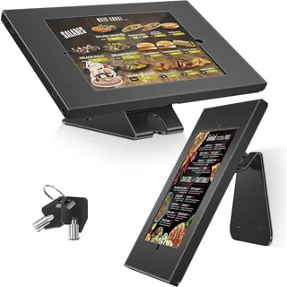 Photo of AboveTEK Anti-Theft Tablet Stand – IPad Locking & Security Stand, Countertop & Wall Mount POS Stand, 360° Swivel Kiosk Stand For IPad/IPad Air/IPad Pro – Ideal For Retail Business (Black).