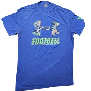 Photo of Under Armour Football T Shirt Medium Loose HeatGear Tee California Map Graphic