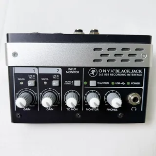 Photo of Mackie Onyx Blackjack USB Audio Interface 2x2 w/ Cable