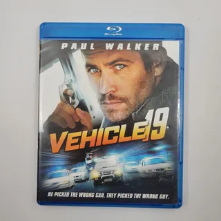 Photo of Vehicle 19 Blu-ray 2013 Paul Walker Action Thriller Widescreen (Very Good)