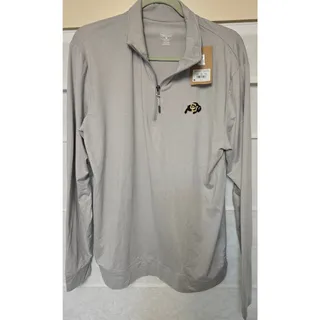 Photo of Colorado Buffaloes CU Buffs Rivalry Threads 91 Men's M 1/4 Zip Pullover Gray NWT