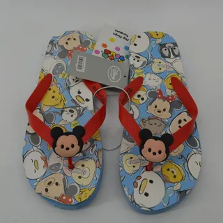 Photo of Disney Womens Size 9 TSUM TSUM Flip Flops Sandals Mickey Mini