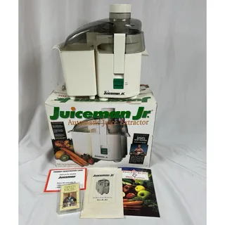 Photo of Vintage Juiceman Jr Automatic Juice Extractor Fruit Vegetable (JM-1) in Box