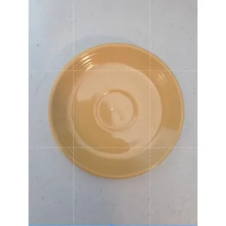 Photo of Fiestaware Marigold Cup & Saucer Retired Replacement China Vintage Yellow Set