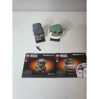 Photo of Lego BrickHeadz Star Wars The Mandalorian & The Child Set 75317 Complete