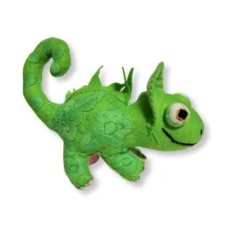 Photo of Chameleon Animalito Plush Chiapas Mexico Embroidered Folk Art Handmade Green