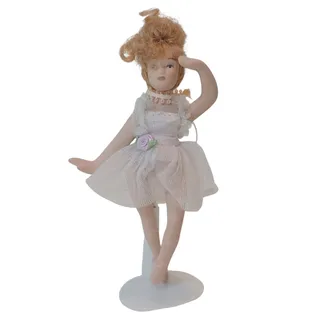 Photo of Vintage 6 Inch Porcelain Ballerina Figurine
