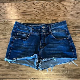 Photo of Wax Jean 2” Inseam High Rise Shorts Size S
