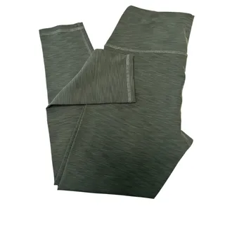 Photo of NWT Lezat Eco Active Textured Athletic Soft Rib Green Ankle Legging Large