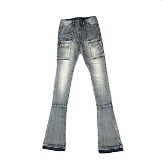 Photo of Doctrine Blue Superstack men’s Jean’s Size 32