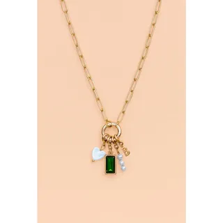 Photo of Charm Keeper Necklace – 18K Gold Plated, Waterproof & Adjustable