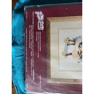 Photo of Needle treasures Jan hagara Jody and the toy horse cross stitch kit