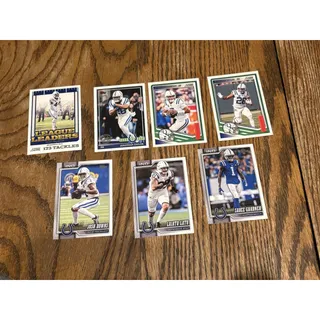 Photo of Colts 7-Card Lot Taylor Richardson Downs Latu Gardner Franklin
