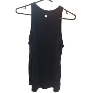 Photo of Zella Black Sleeveless Longline Tunic Tank Top Women's M