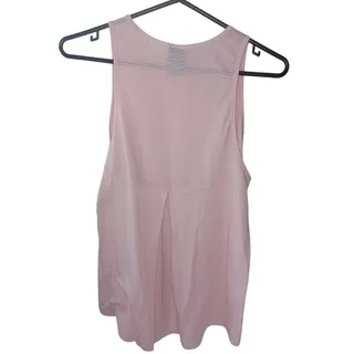 Photo of Avia Pink Mesh Split-Back Athletic Tank Top Women's M