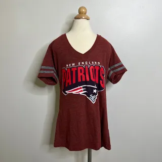 Photo of NFL New England Patriots Red Short Sleeve Top