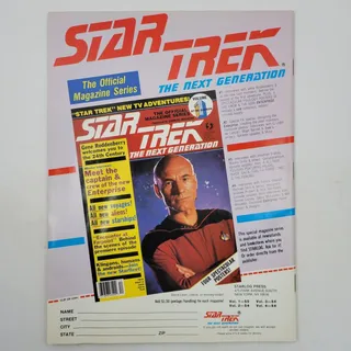 Photo of Vintage Starlog #135 Oct 1988 SciFi Magazine Dr. Who - Star Trek
