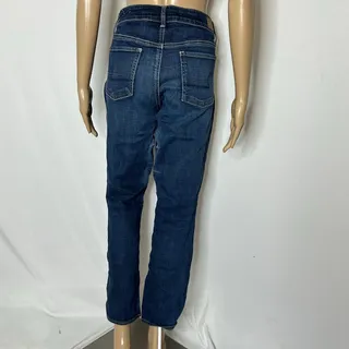 Photo of American Eagle Straight Leg Super Stretch Jeans Women’s 10 Short Blue Denim