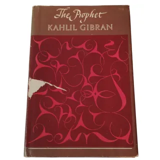 Photo of The Prophet Kahlil Gibran 1970 Heinemann Hardcover w/ Dust Jacket Estate Library