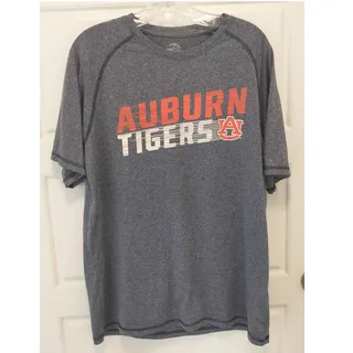 Photo of Rivalry Threads Auburn Tigers Performance Shirt Men L Gray NCAA Football Tee