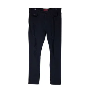 Photo of GUESS Modern Skinny Jeans Men’s 34x30 Black Cotton Denim Goth Emo Streetwear