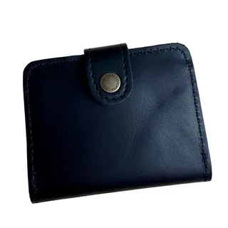 Photo of NEW PORTLAND LEATHER GOODS Mini Bifold Wallet Black