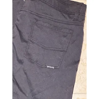 Photo of PrAna Breathe Men's Hiking Pants Outdoor Black Straight Slim Fit 36 x 32 RN124977