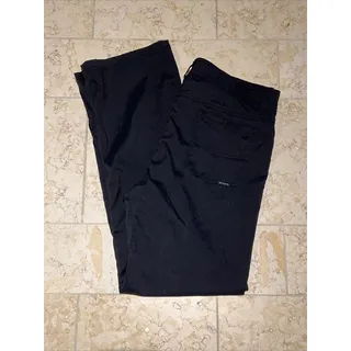Photo of PrAna Breathe Men's Hiking Pants Outdoor Black Straight Slim Fit 36 x 32 RN124977