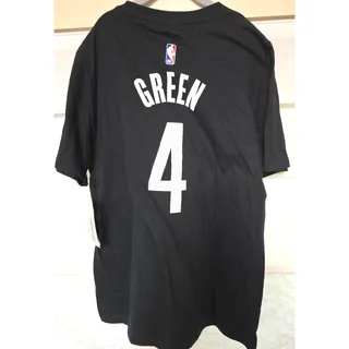 Photo of Nike Jordan Houston Rockets Jalen Green #4 Youth Large 14/16 Black NBA Tee NWT