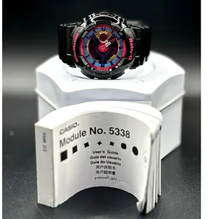 Photo of Casio Baby-G BA-112-1A Analog Digital Black Multicolor Watch 100M Discontinued 