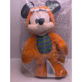 Photo of Disney Store Mickey Mouse Halloween 2025 Plush 15" Orange Monster NEW Sealed