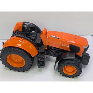Photo of New Ray Kubota M5-111 Toy Tractor Orange Farm Vehicle 6" Loose