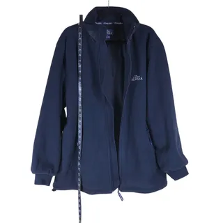 Photo of Vintage Y2K Pure Alaska Fleece Jacket Men’s XL Navy Blue Full Zip Outdoor Winter