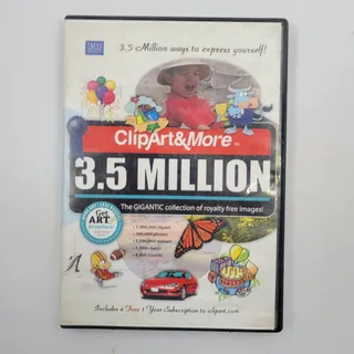 Photo of Clipart&More Clip Art 3.5 Million Royalty Free Files, photos, fonts, sounds +