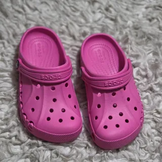 Photo of Crocs Classic Neon Highlighter Clogs Slip On Sports Mode Pink Size J2