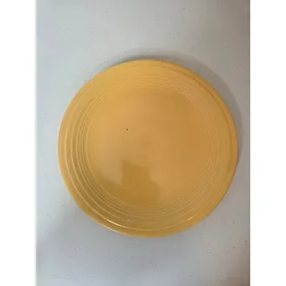 Photo of Fiestaware Marigold 9 1/2" Dinner Plate Vintage Replacement China