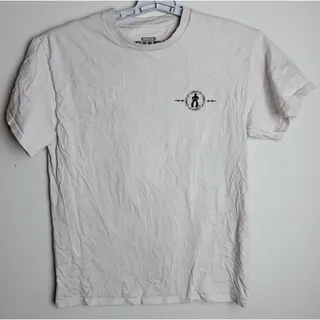 Photo of Cowboy Up Mens Graphic T Shirt Medium White Western Logo Tee