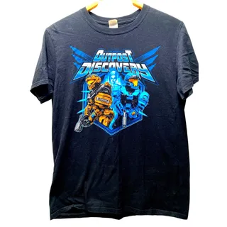 Photo of Vintage Halo Outpost Discovery T Shirt Mens Medium Black 2019 Gaming Graphic Tee