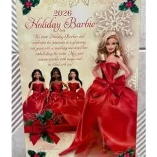 Photo of 2026 Holiday Barbie