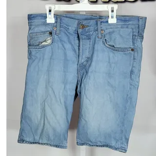 Photo of H&M Slim Blue Denim Shorts Size 32