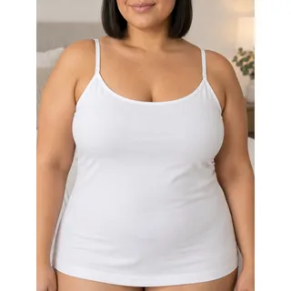 Photo of Shapermint Essentials All Day Every Day Scoop Neck Cami in white, size 3XL NWT