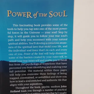 Photo of Power of the Soul: Inside Wisdom for an Outside World - John Holland Hardcover