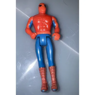 Photo of Vtg 1975 Mego Pocket Heroes Spider-Man 4" Figure Rare Blue Arm Variant Marvel