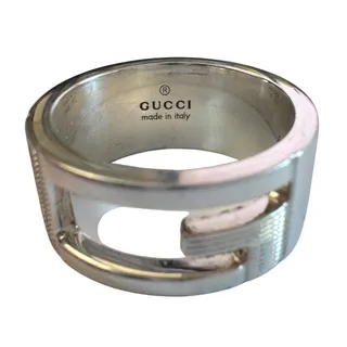 Photo of Gucci Abstract G Ring - Size 10.5
