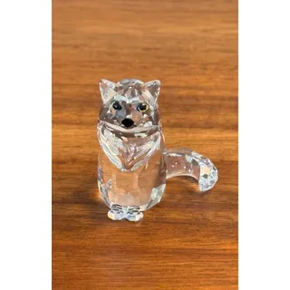 Photo of Swarovski Sitting Cat Crystal Figurine 160799 Retired 1991–2006
