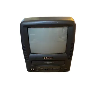 Photo of Emerson 9" CRT AC/DC TV / VCR Combo Model EWC0903 Multi Power Tested Works
