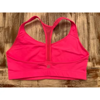 Photo of The Player By Victoria’s Secret Racerback Sports Bra Pink Size Large