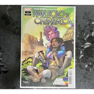 Photo of Star Wars Han Solo & Chewbacca # 4 Pride Variant Marvel Comics
