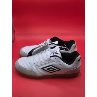 Photo of Umbro Men’s 11 White Black Gum Sole Soccer Terrace Sneakers Blokecore NWOB